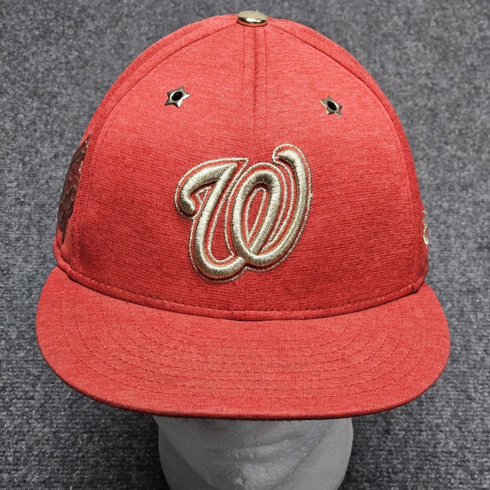Washington Nationals Hat Fitted 7 1/2 Red New Era 59FIFTY All Star Game Cap
